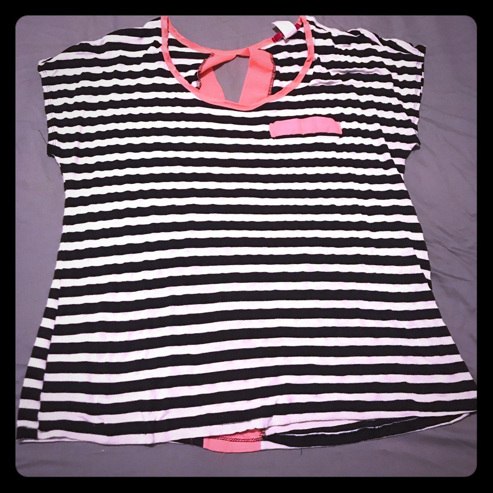 Striped Tunic Blouse